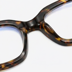 Entspannte Lesehilfe | Klare Gläser | Übergroße Brille | OptiRelax