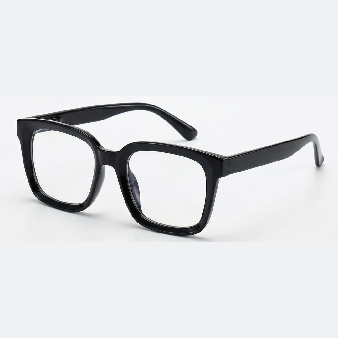 Entspannte Lesehilfe | Klare Gläser | Übergroße Brille | OptiRelax
