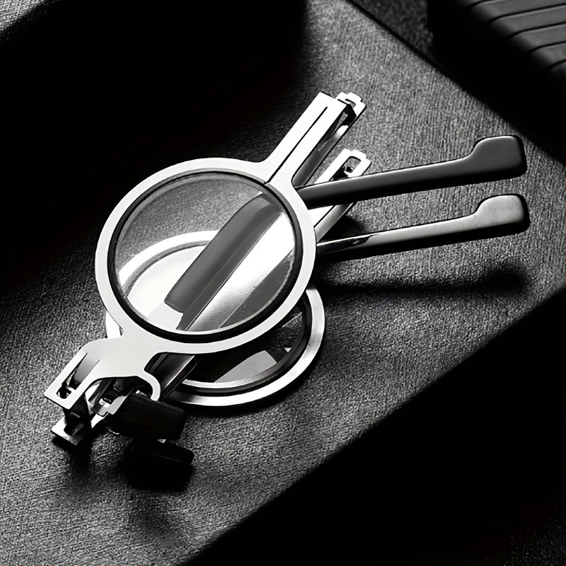 Faltbare Lesebrille mit Titanrahmen und Etui