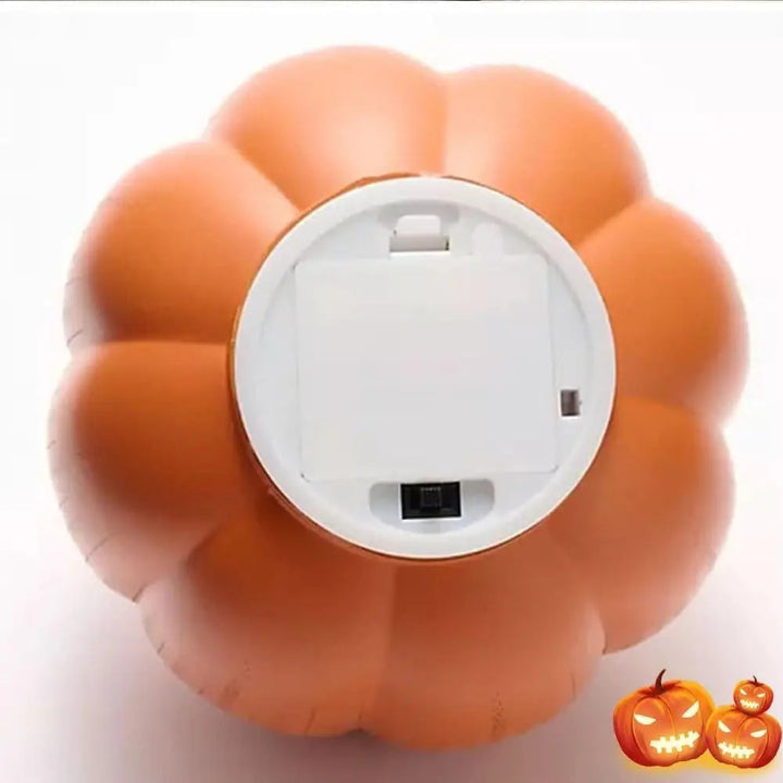 Herbstliche Kürbisleuchte – Funkelndes LED Licht mit Timer