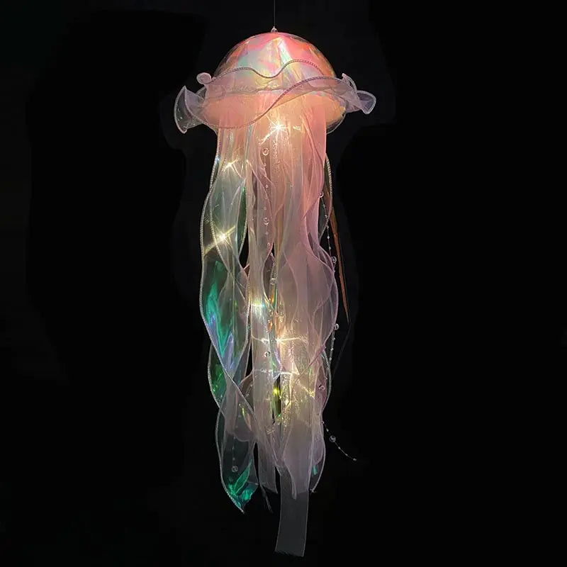 Schillernde Quallenlampe für eine stimmungsvolle Atmosphäre
