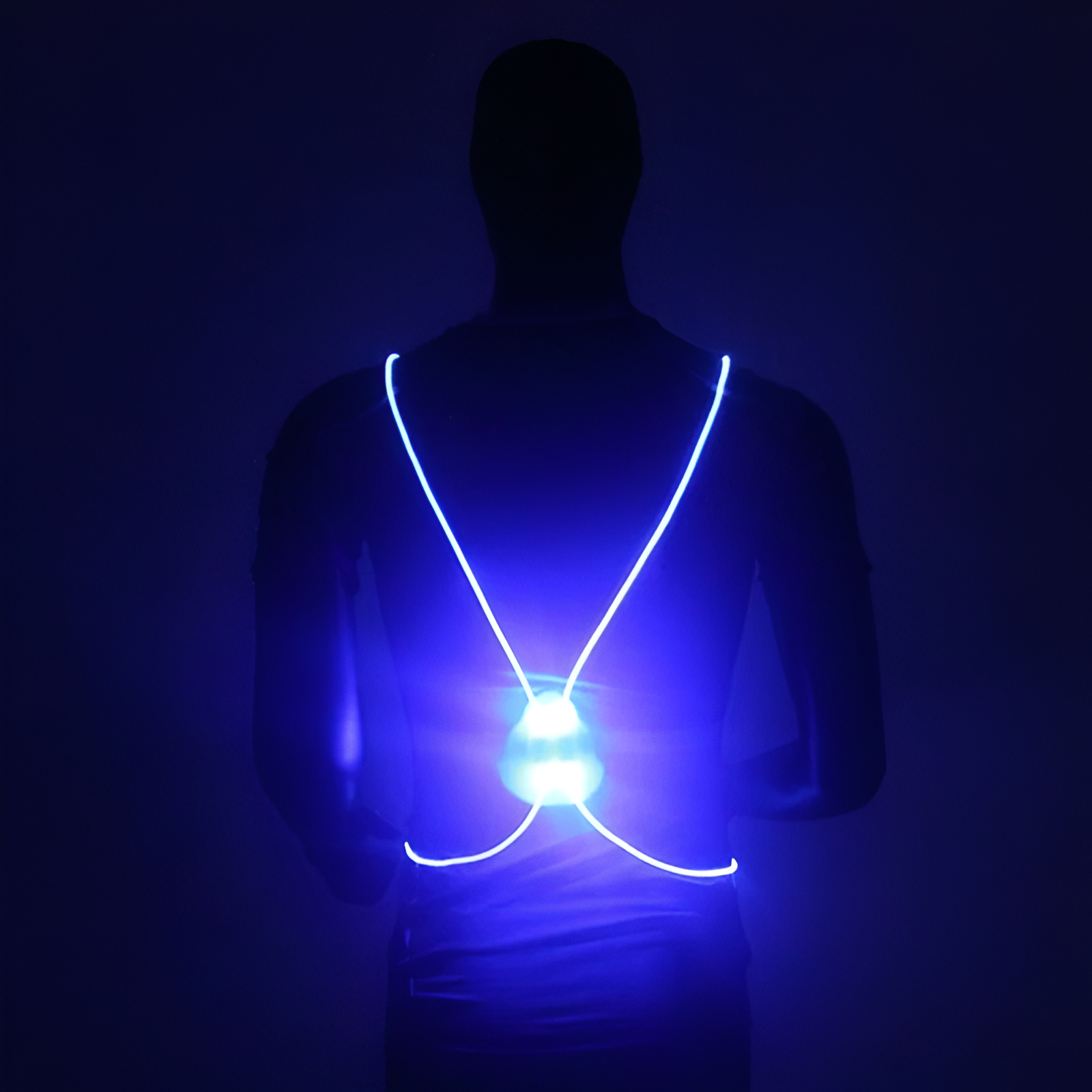 Sichere LED Laufweste für optimale Sichtbarkeit im Dunkeln