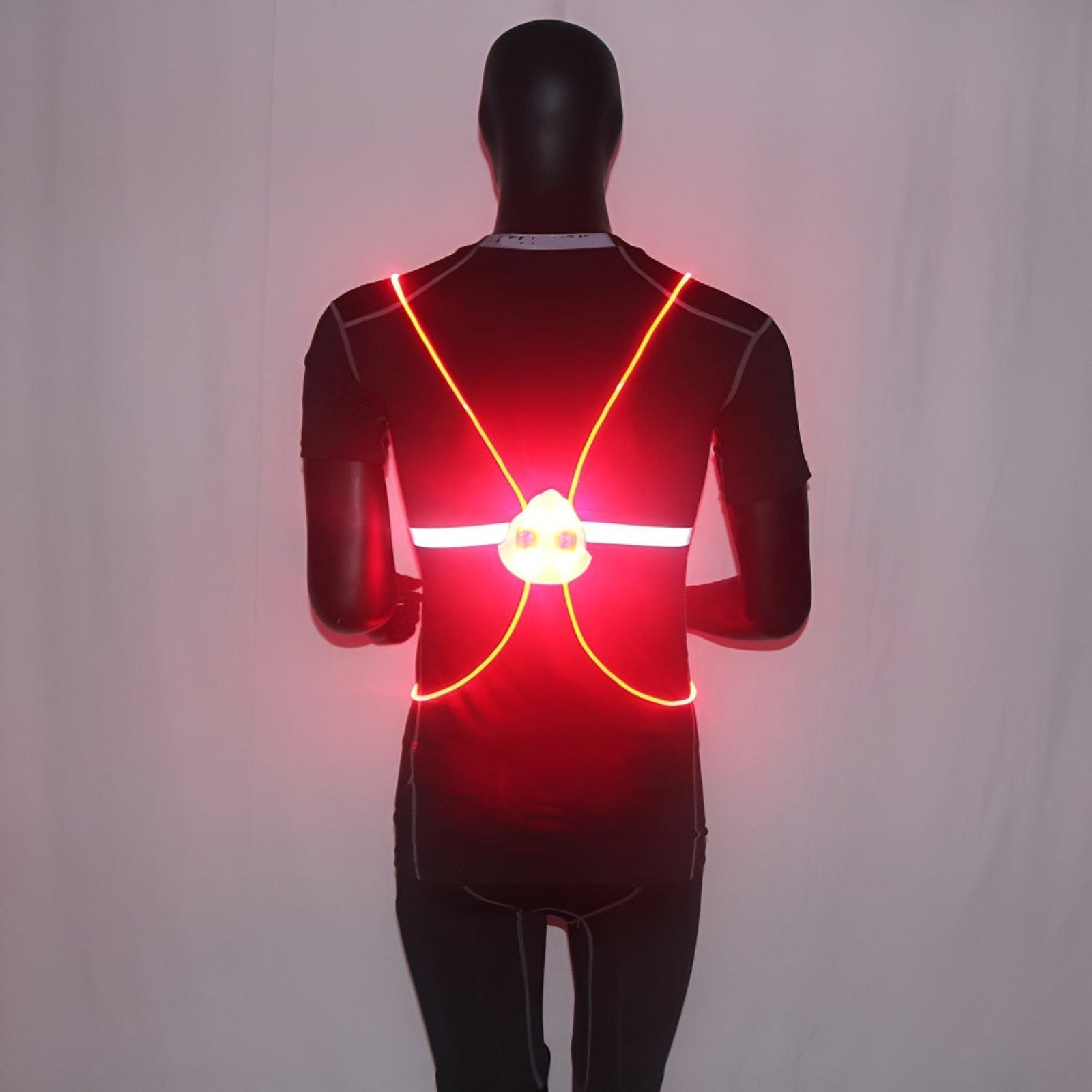 Sichere LED Laufweste für optimale Sichtbarkeit im Dunkeln