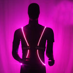 Sichere LED Laufweste für optimale Sichtbarkeit im Dunkeln