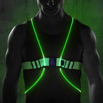 Sichere LED Laufweste für optimale Sichtbarkeit im Dunkeln