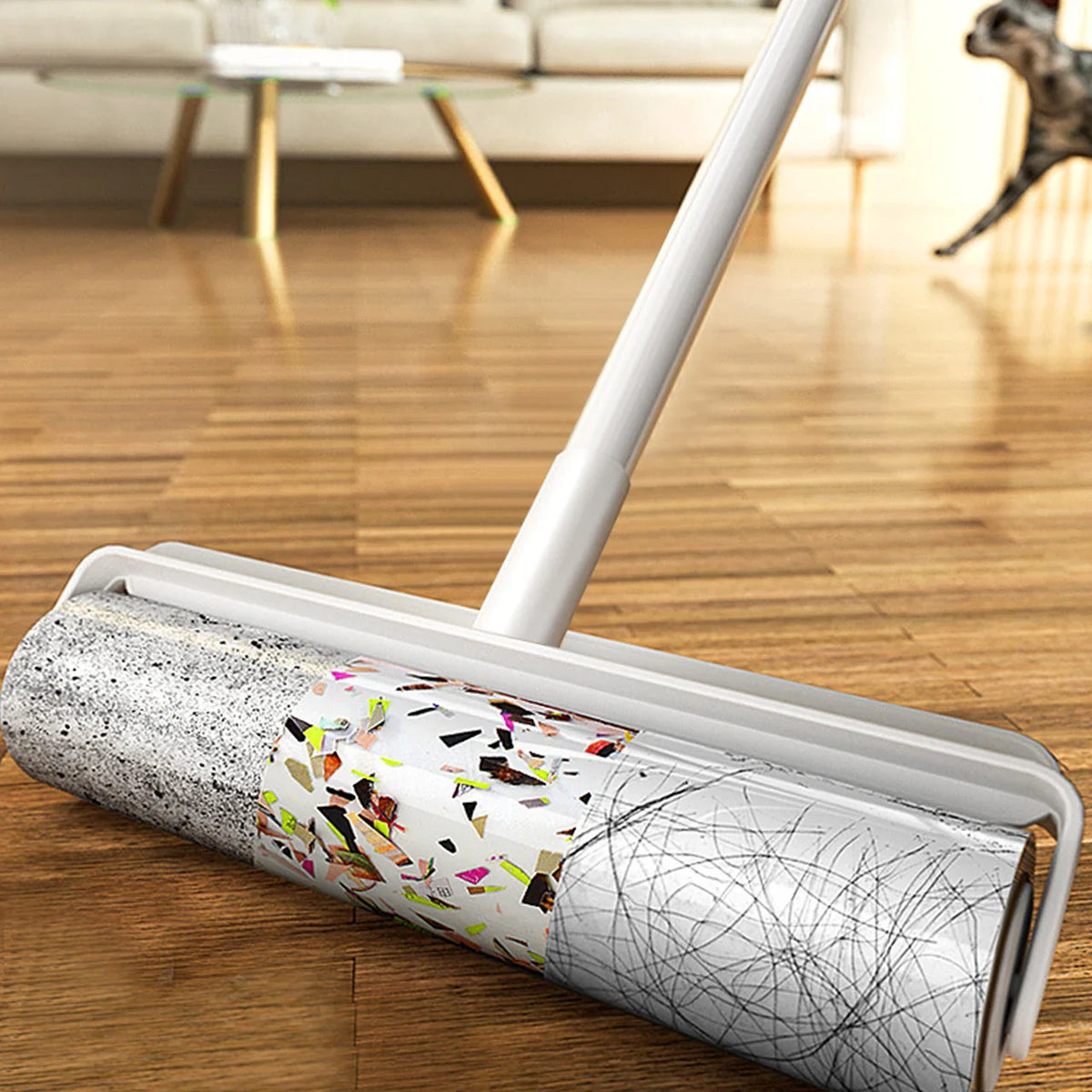 Lint Roller with Telescopic Handle – Effective Lint Remover for Clothing and Furniture