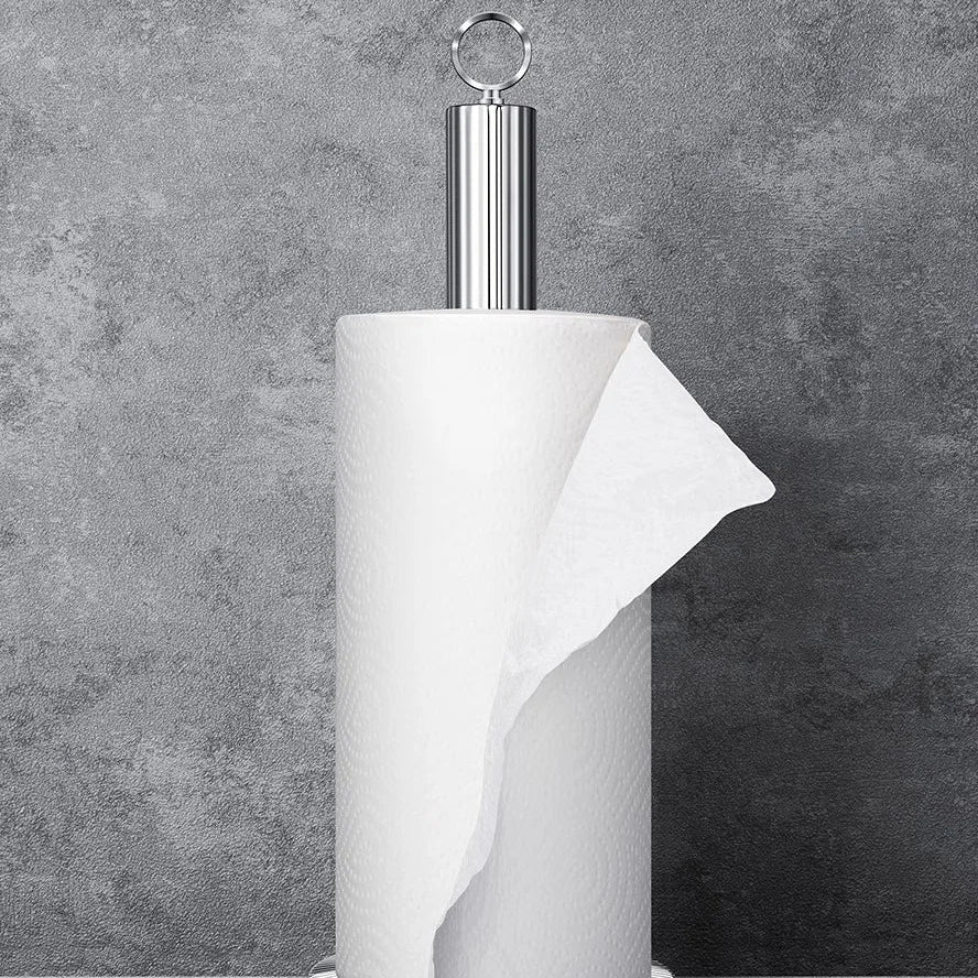 Stylish Stainless Steel Paper Towel Holder for Modern Kitchens
