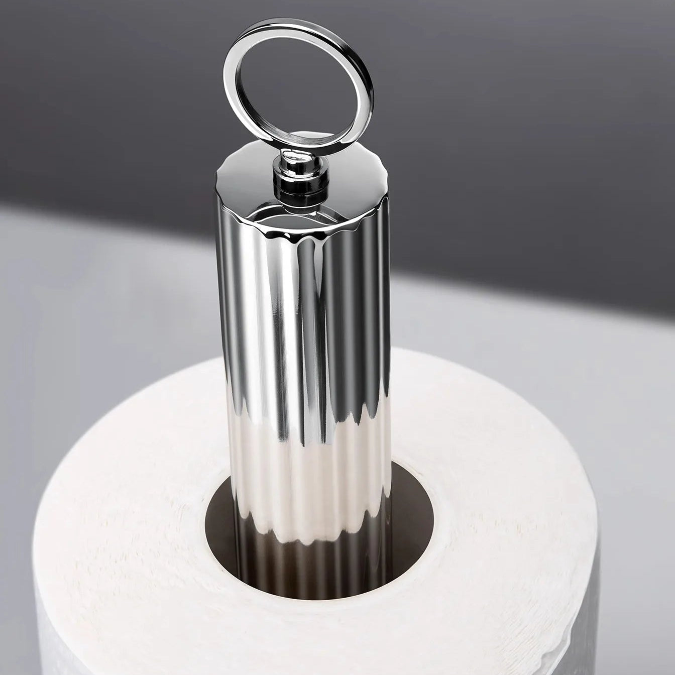 Stylish Stainless Steel Paper Towel Holder for Modern Kitchens