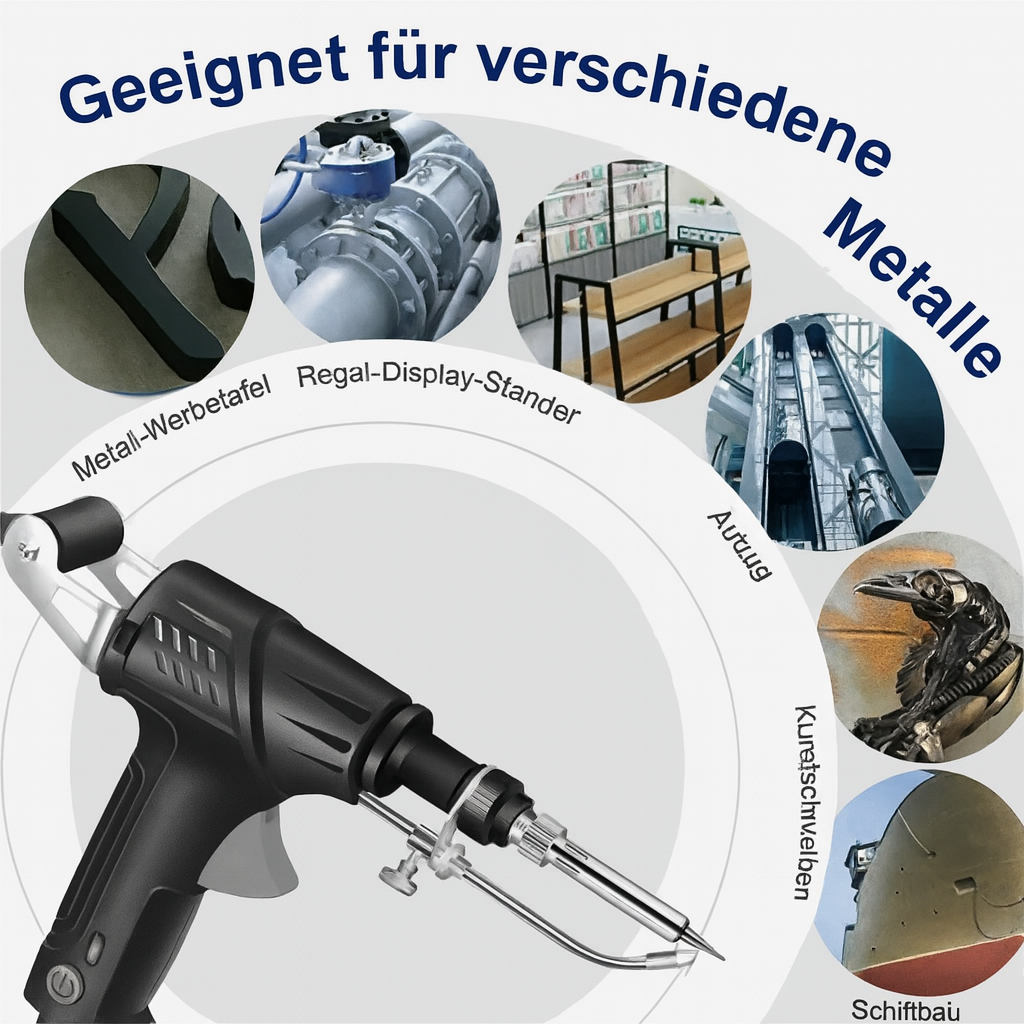 Präzisions-Lötgerät für müheloses Arbeiten mit einer Hand
