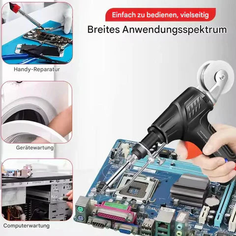 Präzisions-Lötgerät für müheloses Arbeiten mit einer Hand
