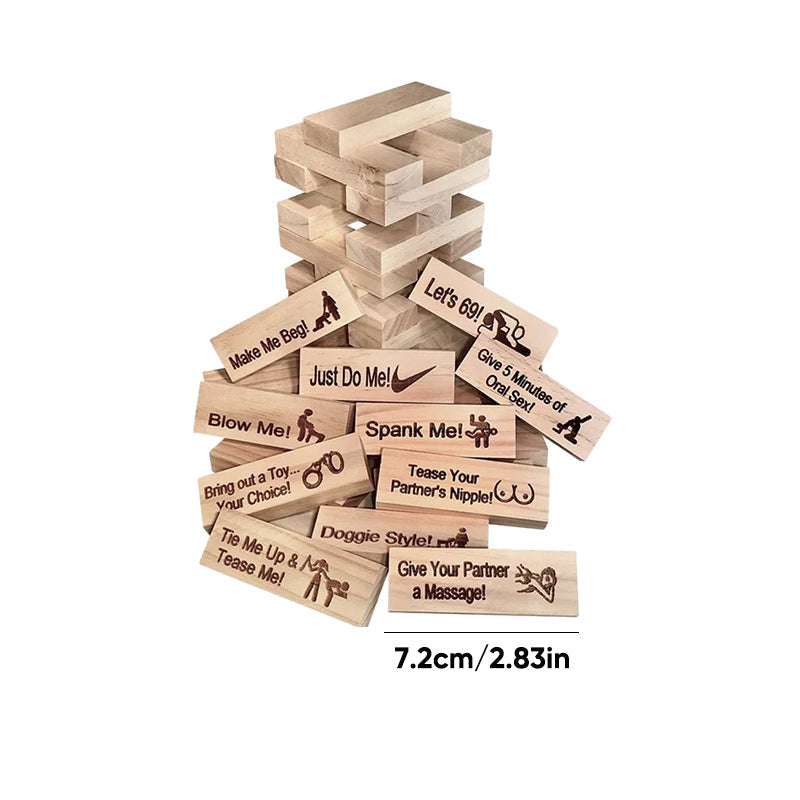 LoveBlocks - Playful Wooden Block Game for Couples