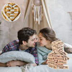 LoveBlocks - Playful Wooden Block Game for Couples