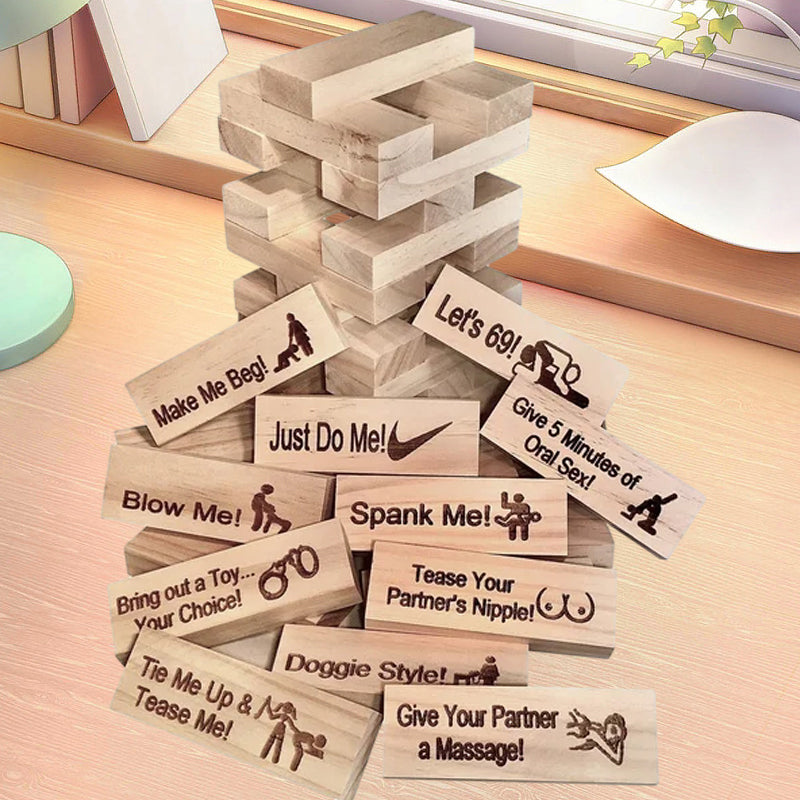 LoveBlocks - Playful Wooden Block Game for Couples