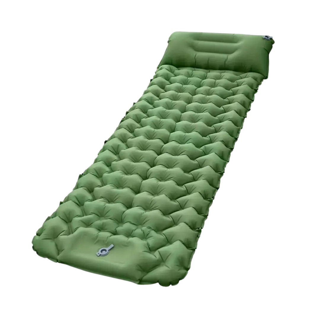 Comfortable Sleeping Pad with Integrated Foot Pump for Camping