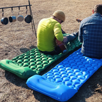 Comfortable Sleeping Pad with Integrated Foot Pump for Camping