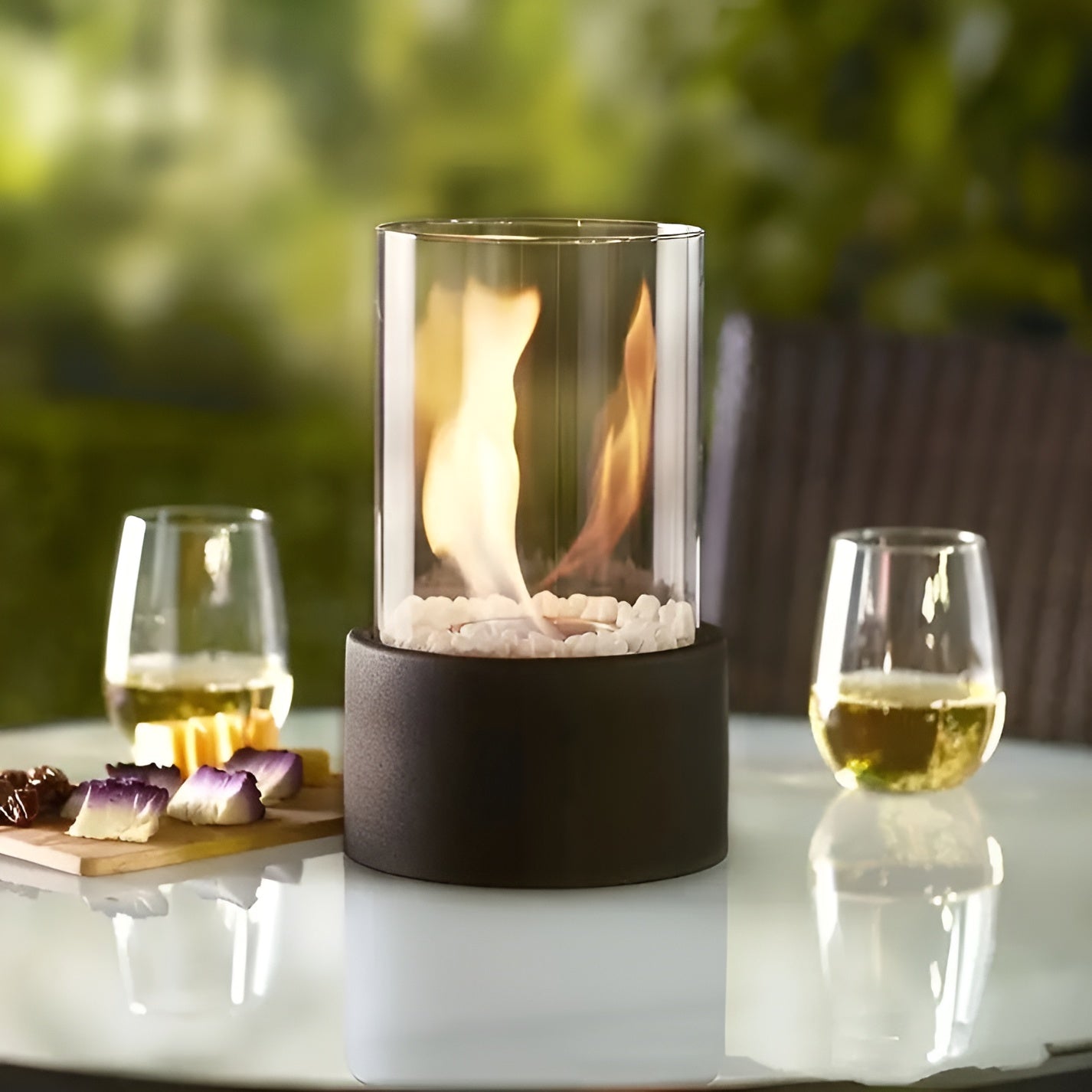 Tischkamin aus Bio-Ethanol – Stilvolle Feuerstelle für Gemütlichkeit und Wärme