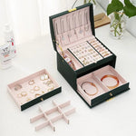 Elegant jewelry storage with style and functionality