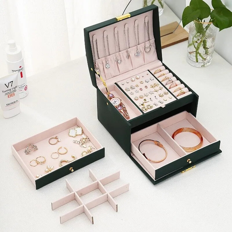 Elegant jewelry storage with style and functionality