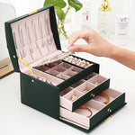 Elegant jewelry storage with style and functionality