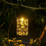 Nature's Charm – Solar Light with Stylish Leaf Design
