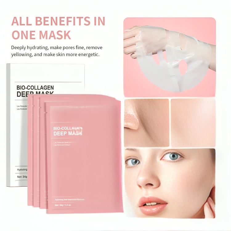 Strahlende Haut über Nacht | Bio-Collagen Maske