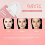 Strahlende Haut über Nacht | Bio-Collagen Maske