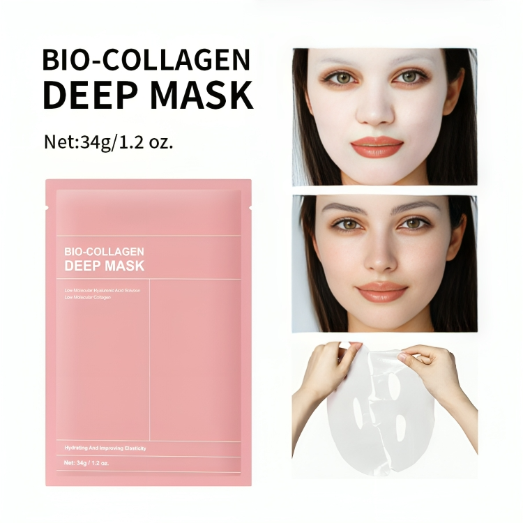 Strahlende Haut über Nacht | Bio-Collagen Maske