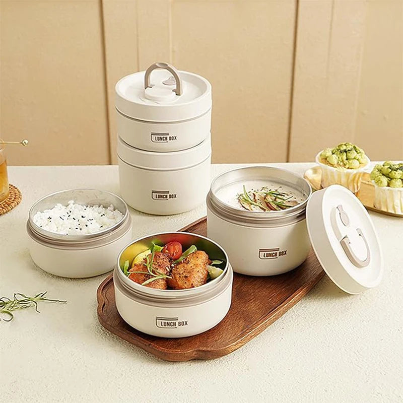 Frischhaltebox Set | Tragbare Isolierte Lunchbehälter
