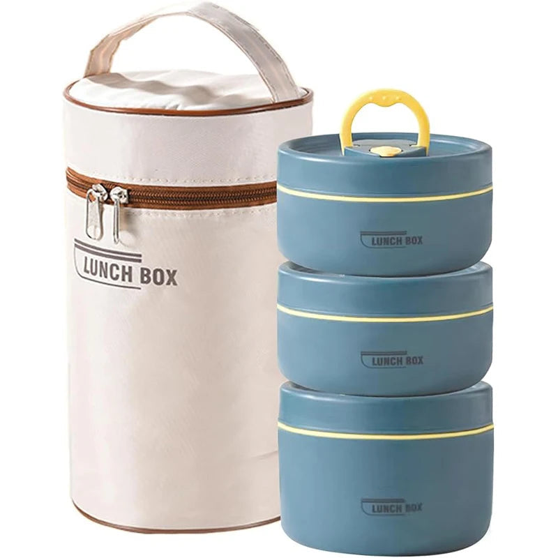 Frischhaltebox Set | Tragbare Isolierte Lunchbehälter
