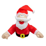 Bewegliche Fensterfigur Weihnachtsmann mit Soundaktivierung – Festliche Deko