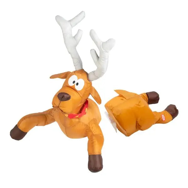 Bewegliche Fensterfigur Weihnachtsmann mit Soundaktivierung – Festliche Deko