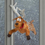 Bewegliche Fensterfigur Weihnachtsmann mit Soundaktivierung – Festliche Deko