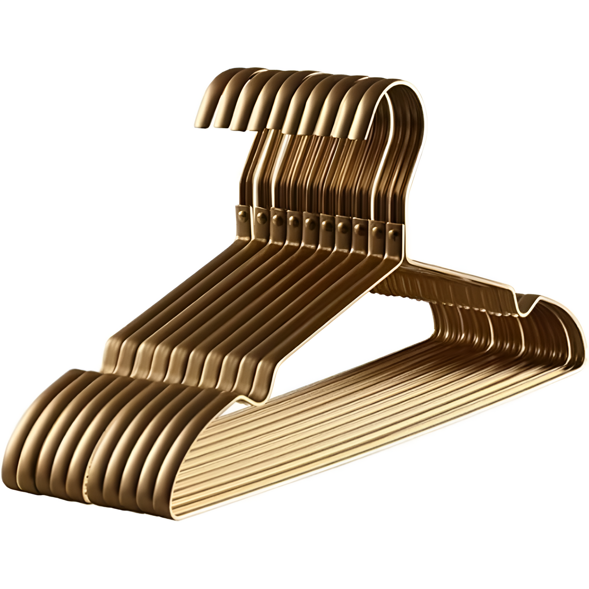 Elegant Non-Slip Aluminum Hangers