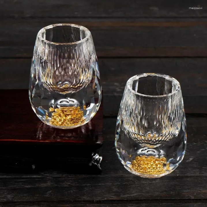 Lustrous Crystal Shot Glass | Elegant Design & Stability