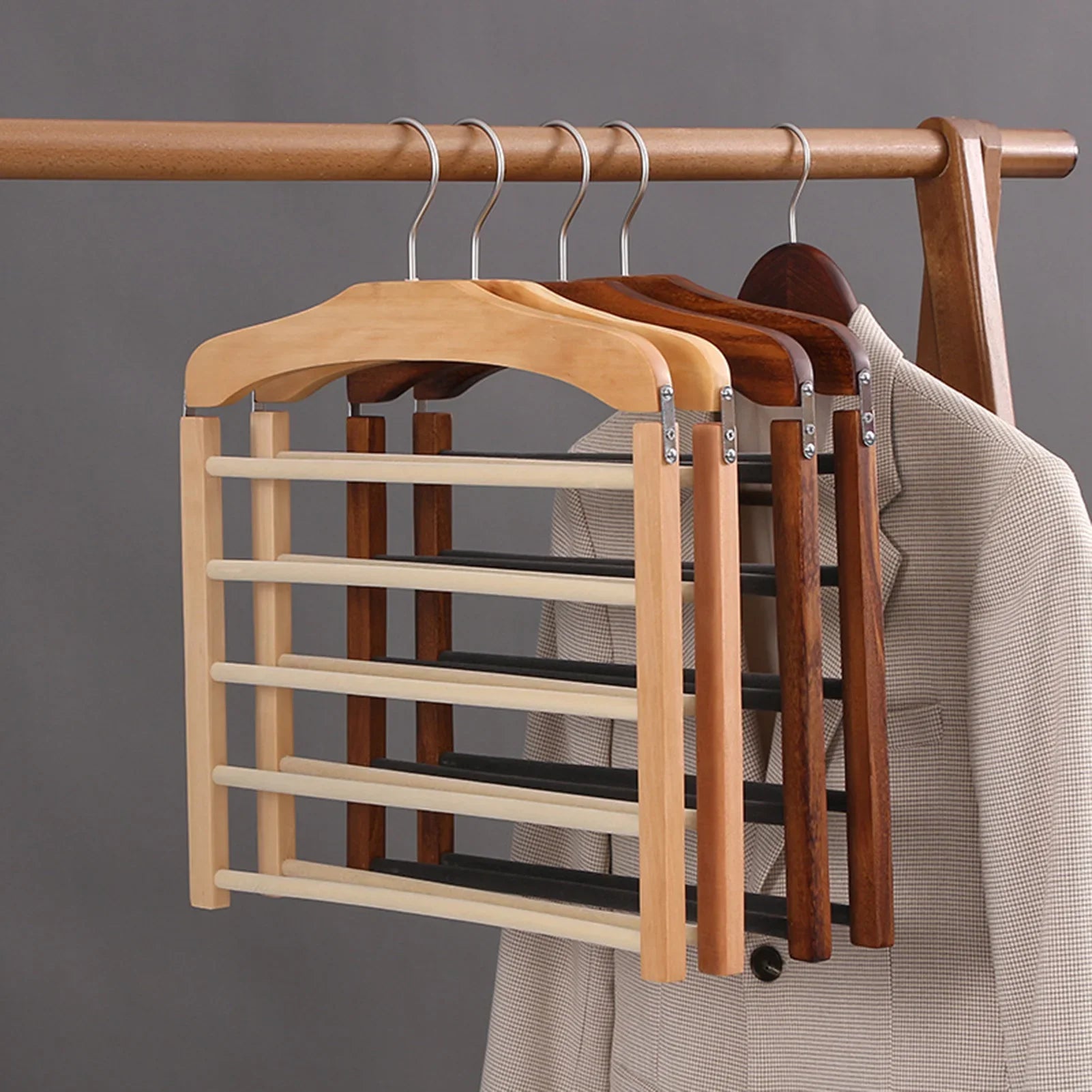 Elegant Wooden Hangers – Stylish Organization for Your Wardrobe