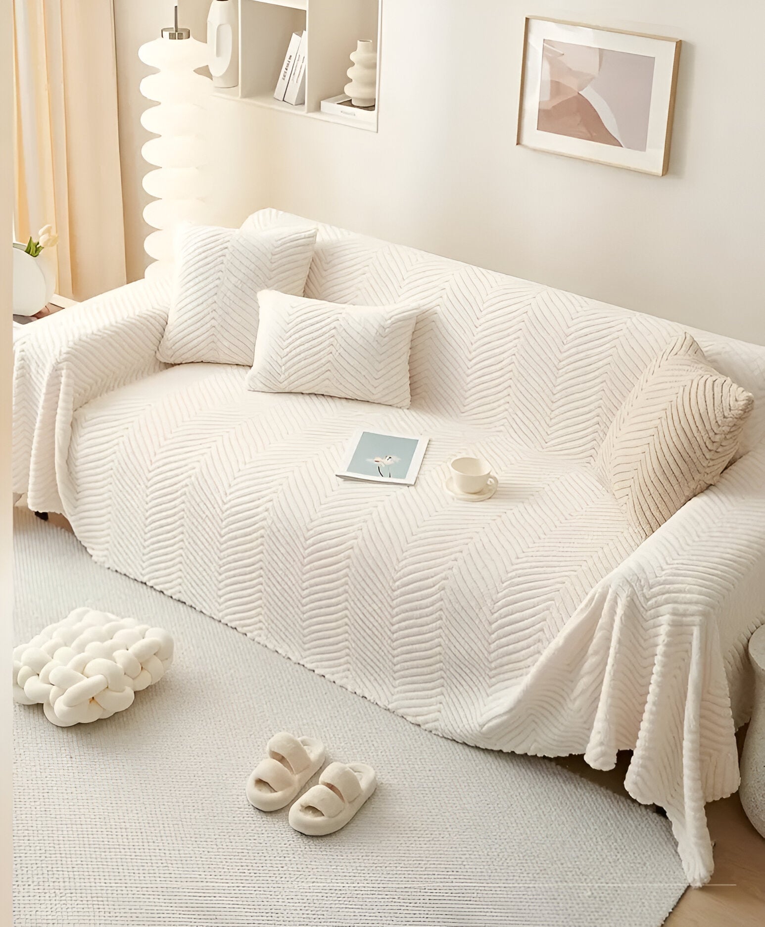 Elegant, Non-Slip Sofa Cover for Pets