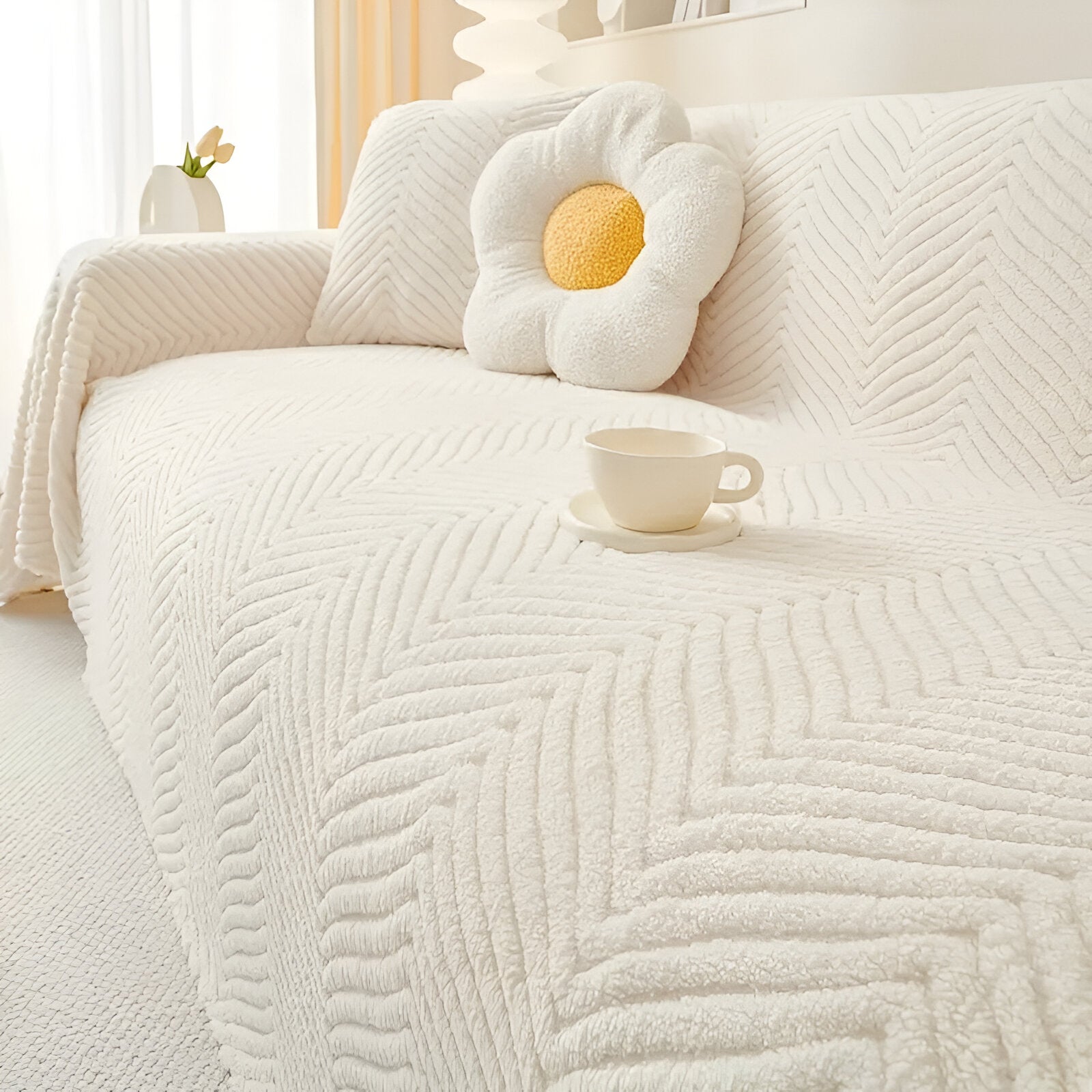 Elegant, Non-Slip Sofa Cover for Pets
