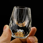 Lustrous Crystal Shot Glass | Elegant Design & Stability
