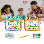 Zeichenbrett mit Magneten im Montessori-Stil