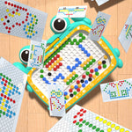 Zeichenbrett mit Magneten im Montessori-Stil