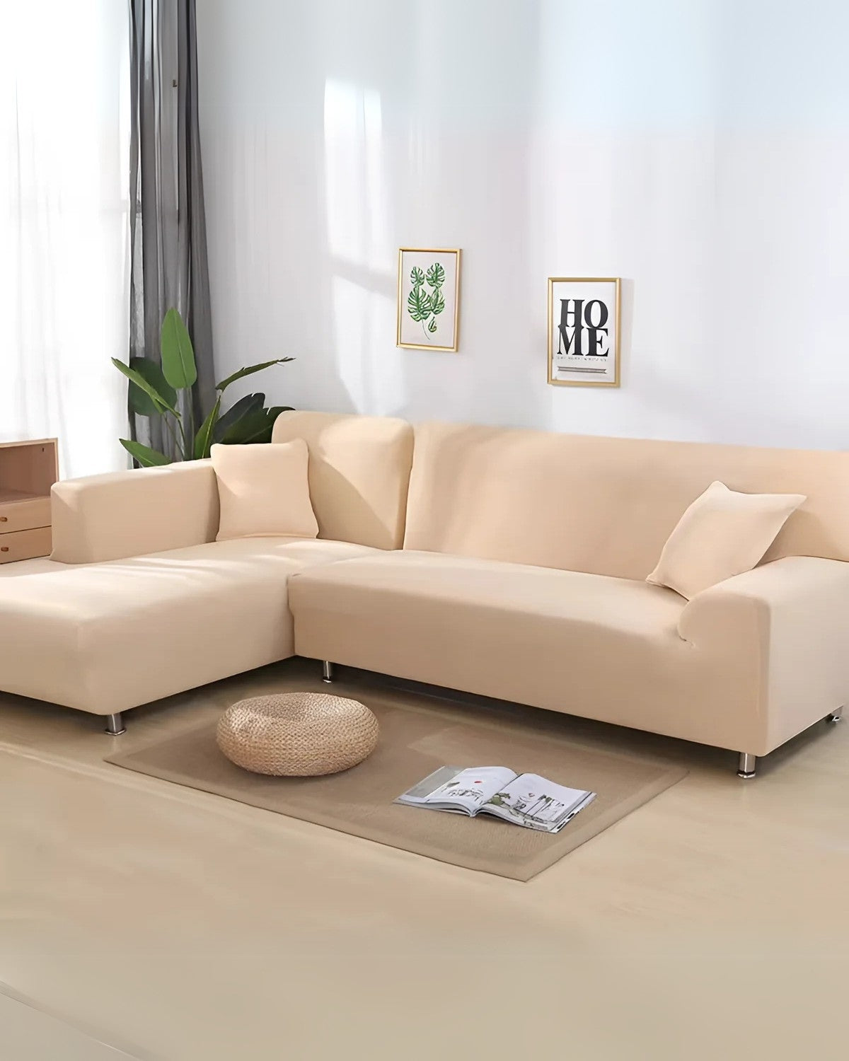 Elegantes modulares Sofa für individuelle Raumgestaltung