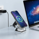 Multifunktionale Ladestation für Smartphone, Smartwatch und Kopfhörer