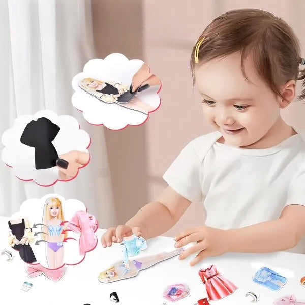 Spielsets für Kinder mit magnetischen Elementen