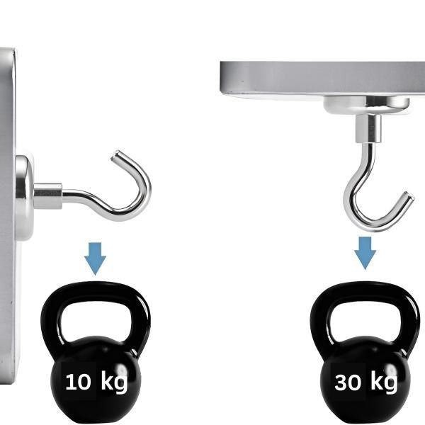 Magnetische Haken mit 10 kg Tragkraft für vielseitige Anwendungen