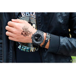 Kraftvolle Herrenarmbanduhr – Robustes Multifunktionsgerät in analog und digital