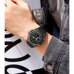 Kraftvolle Herrenarmbanduhr – Robustes Multifunktionsgerät in analog und digital