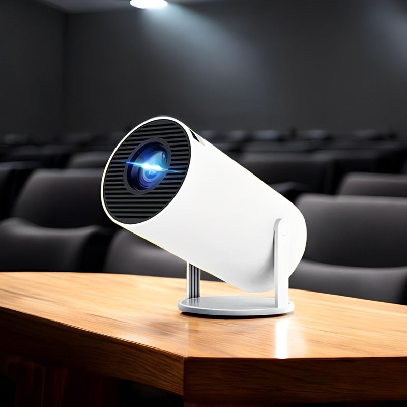 Intelligenter 4K Mini-Projektor mit Dual-WiFi und Bluetooth-Verbindung