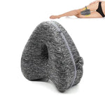 Ergonomic sleeping pillow for optimal back comfort