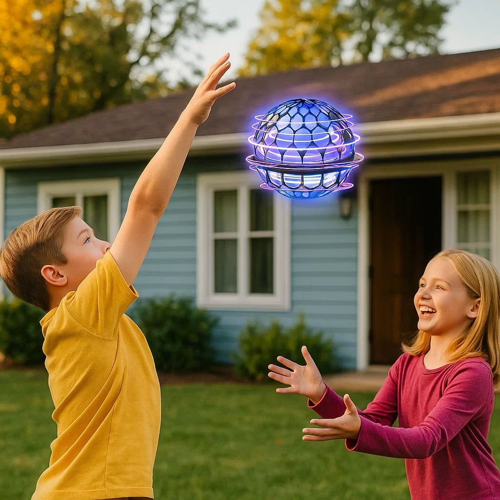 Schwebender Ball für interaktives Spielen