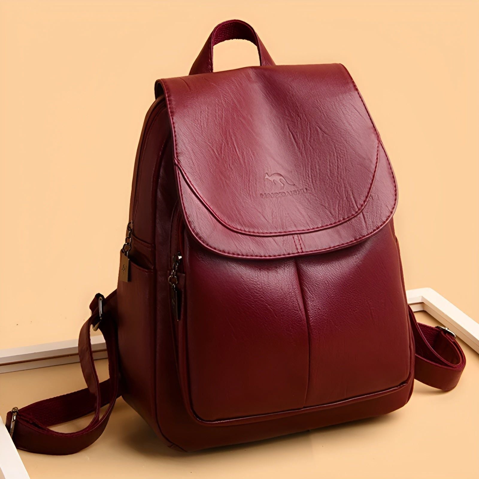 Eleganter Damen Rucksack aus Leder – Stilvoll und Funktional